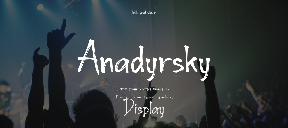 Anadyrsky Font