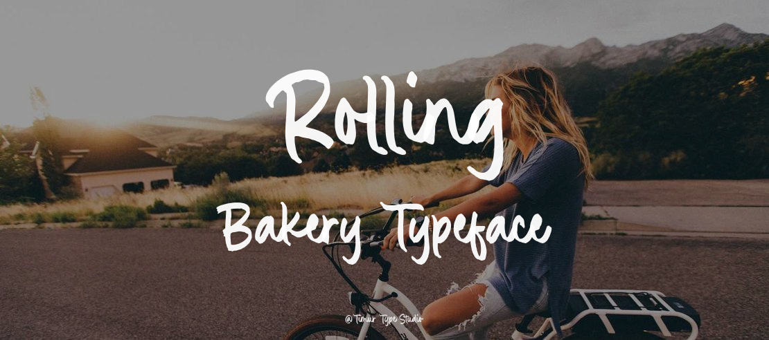 Rolling Bakery Font