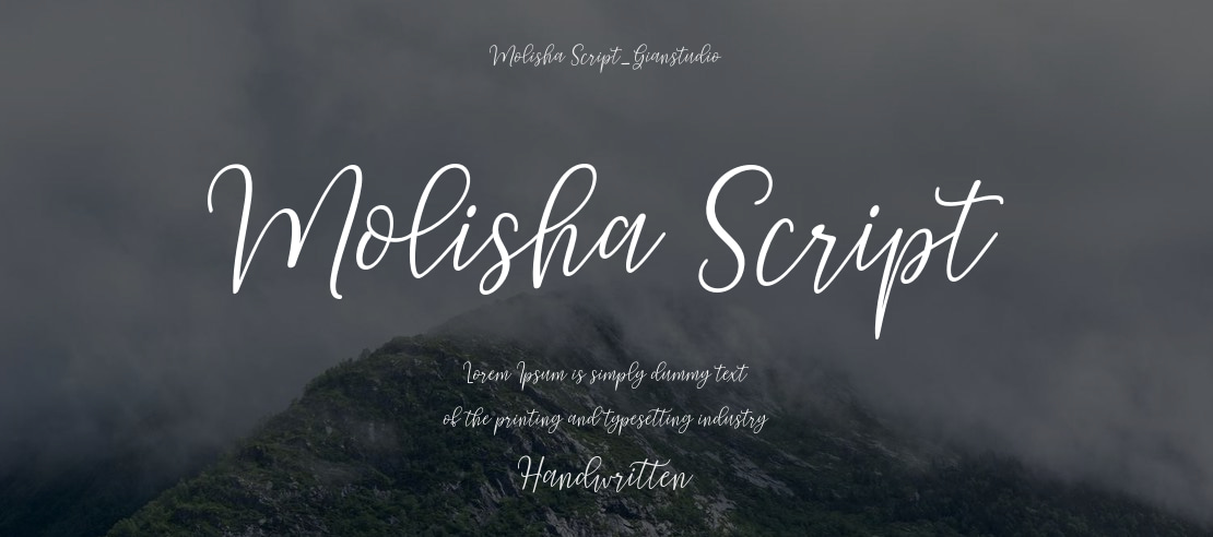 Molisha Script Font