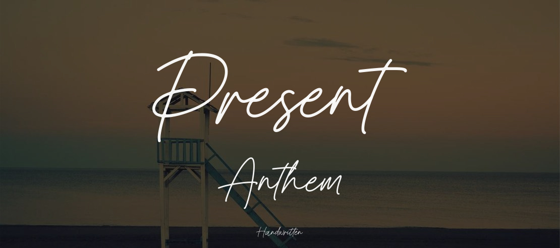 Present Anthem Font