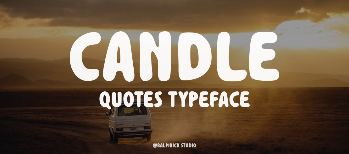 Candle Quotes Font
