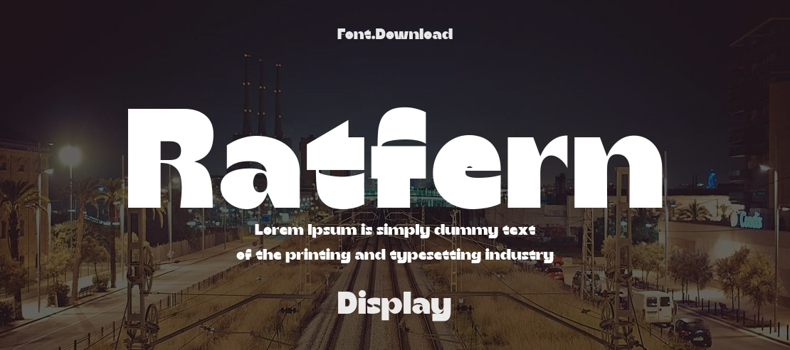 Ratfern Font