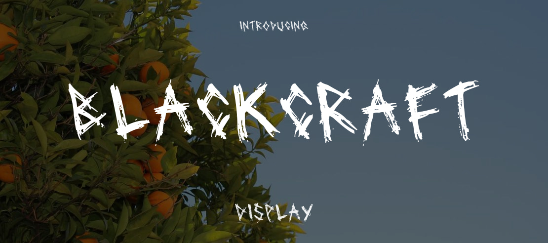 Blackcraft Font