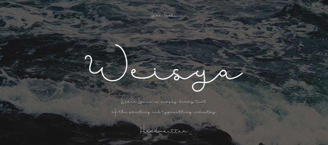 Weisya Font