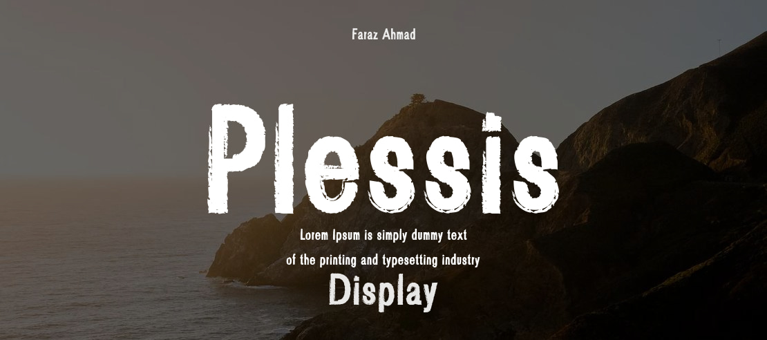 Plessis Font