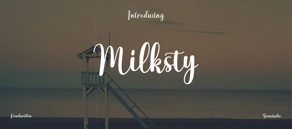 Milksty Font