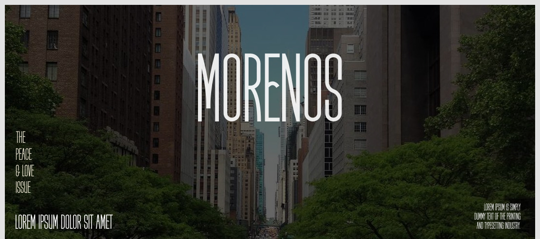 Morenos Font