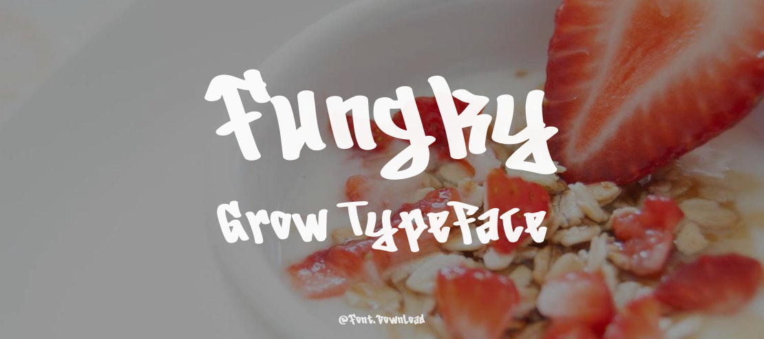 Fungky Grow Font