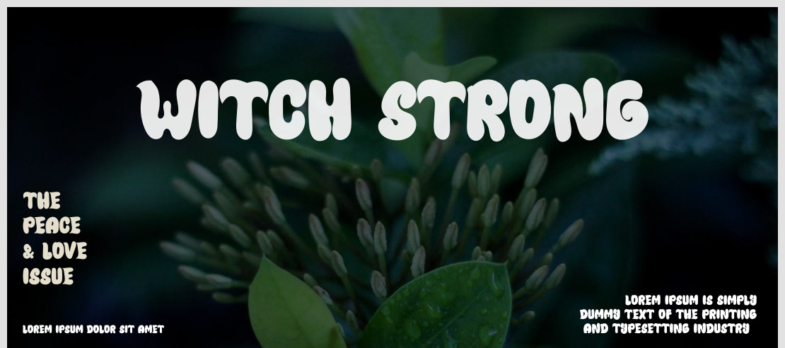 Witch Strong Font