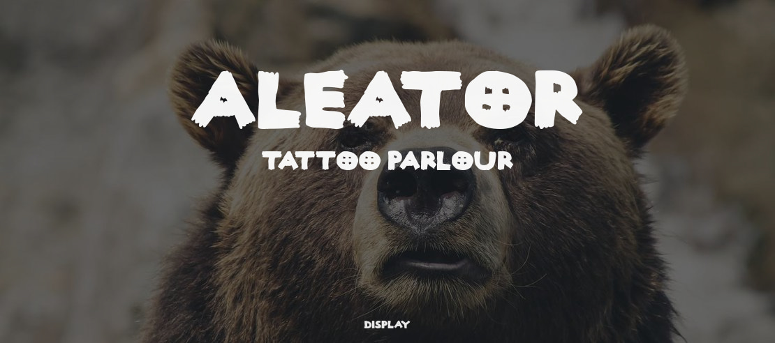 Aleator Tattoo Parlour Font