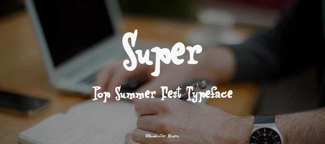 Super Pop Summer Fest Font