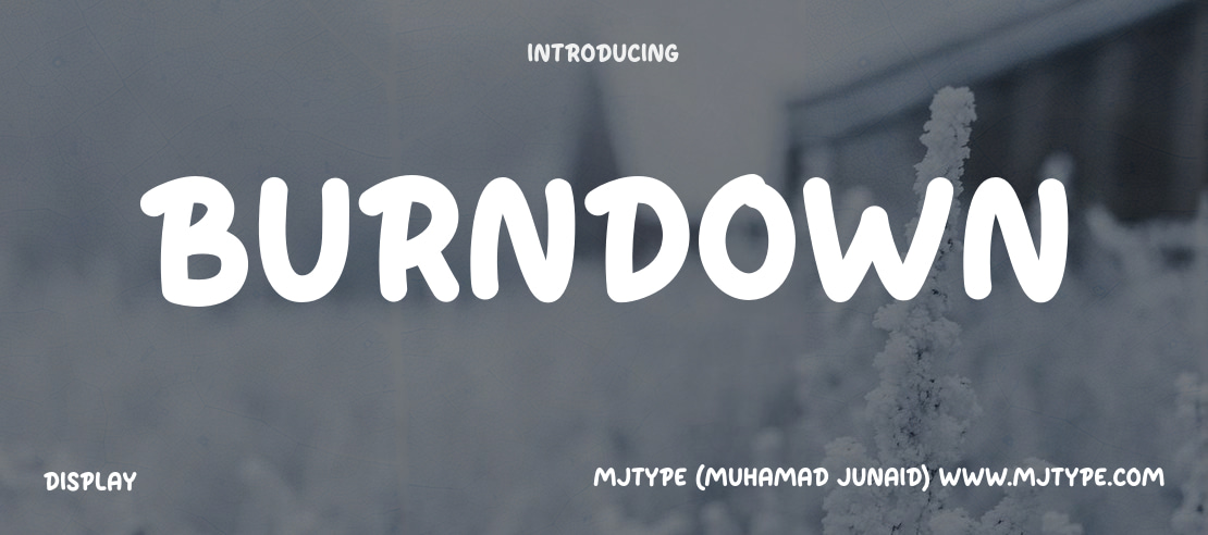 Burndown Font