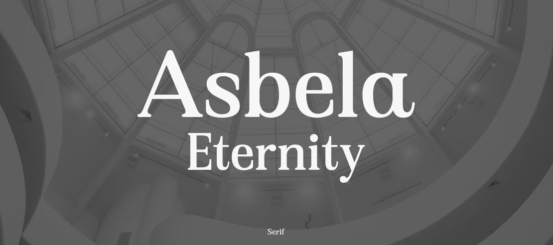 Asbela Eternity Font