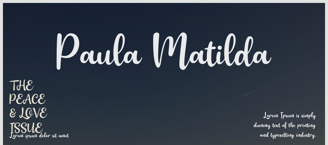 Paula Matilda Font