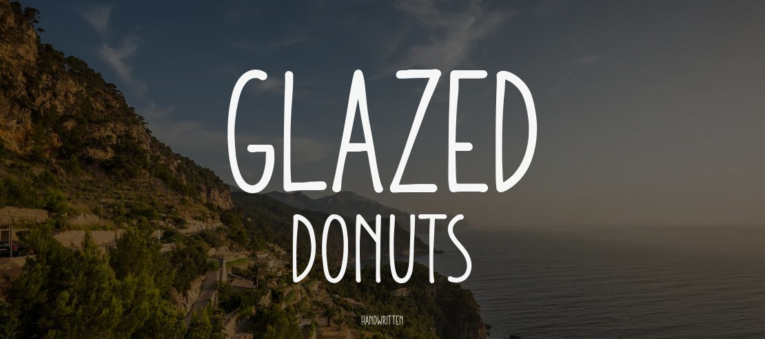 Glazed Donuts Font