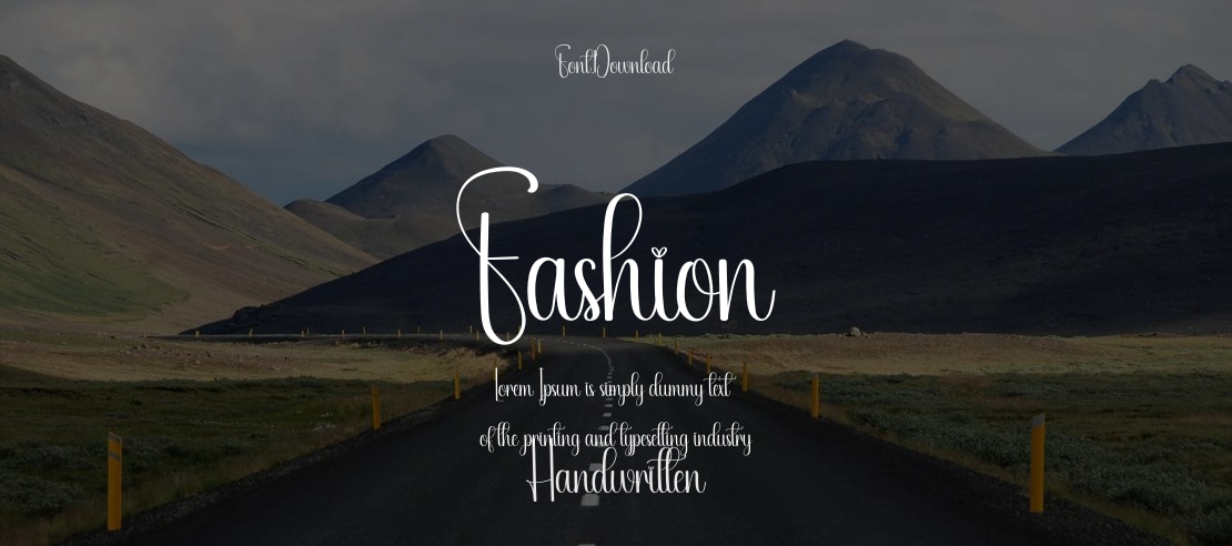 Fashion Font