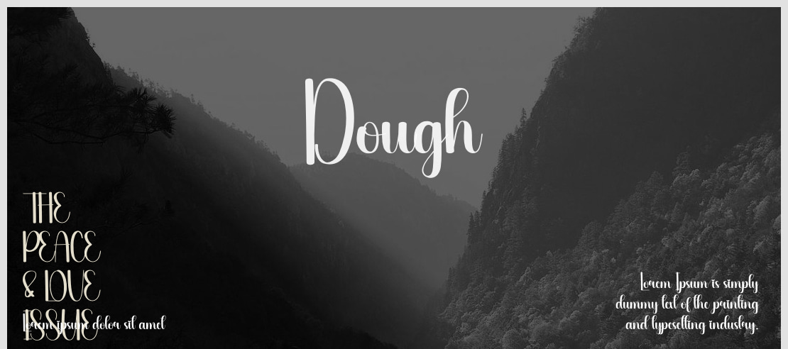 Dough Font