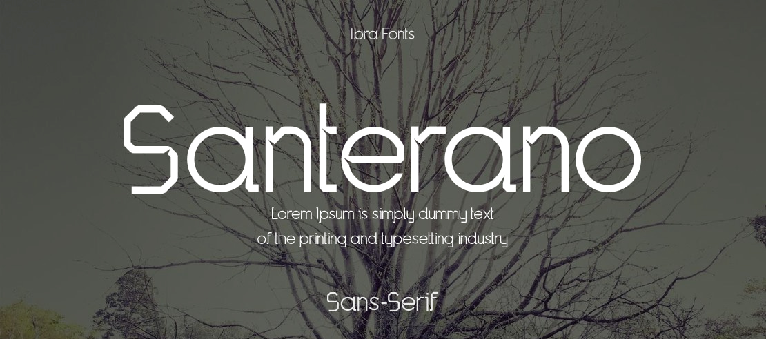 Santerano Font