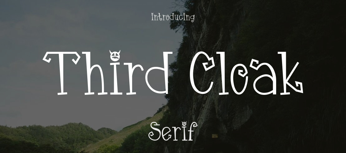 Third Cloak Font