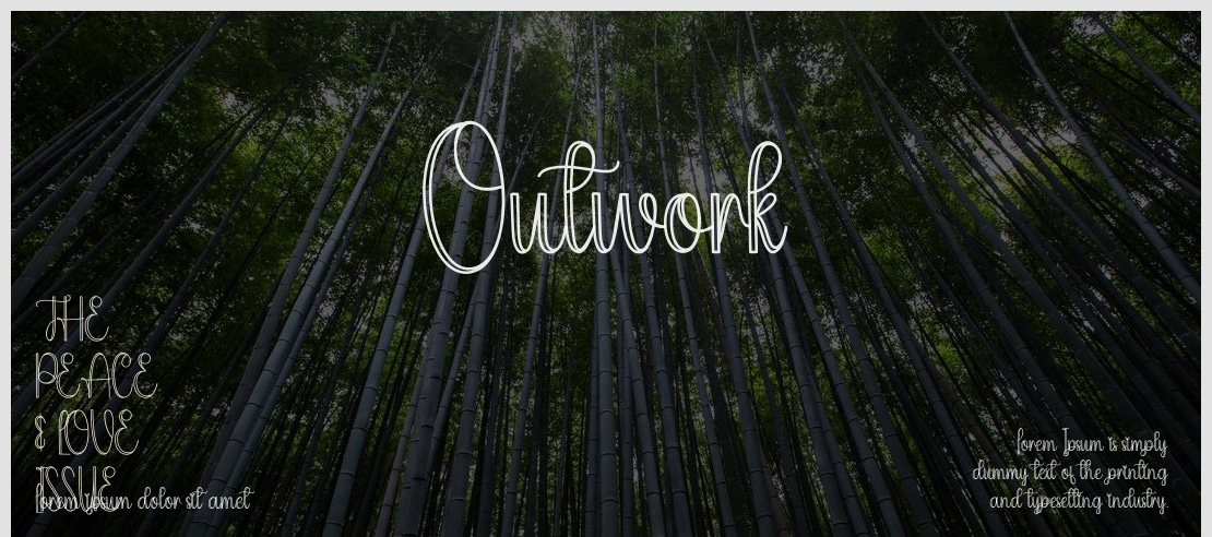 Outwork Font