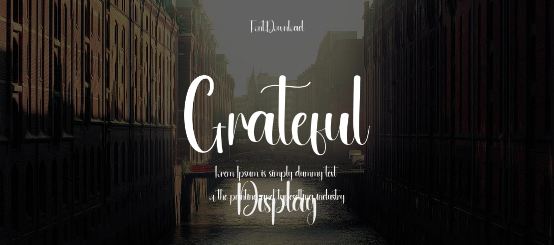 Grateful Font