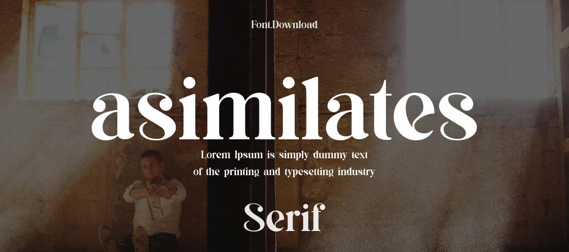 asimilates Font Family