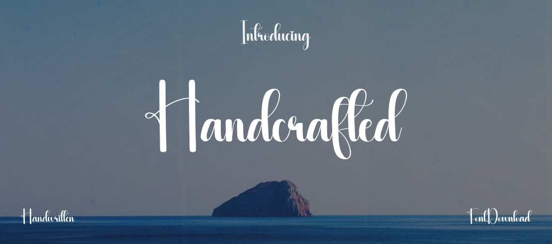 Handcrafted Font