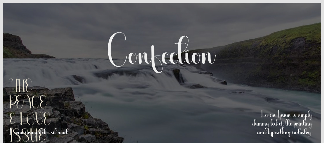 Confection Font