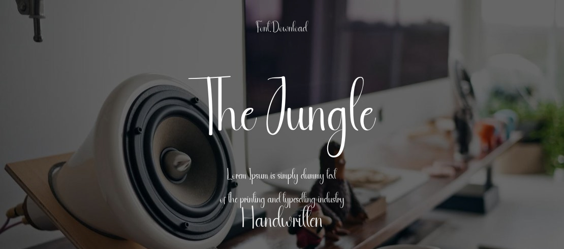 The Jungle Font