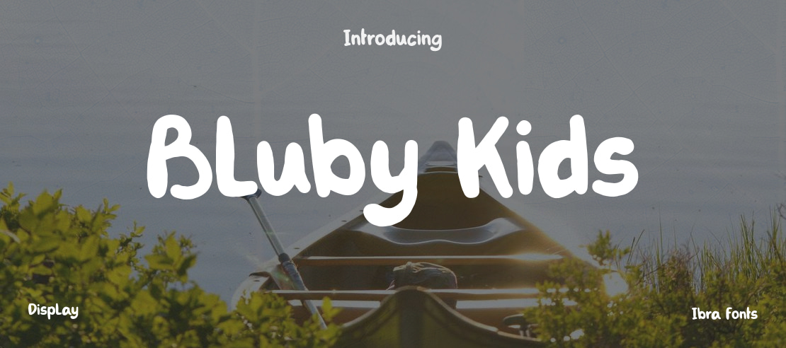 Bluby Kids Font