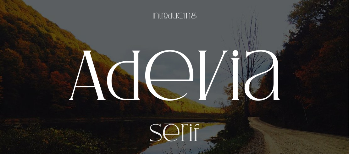 Adevia Font