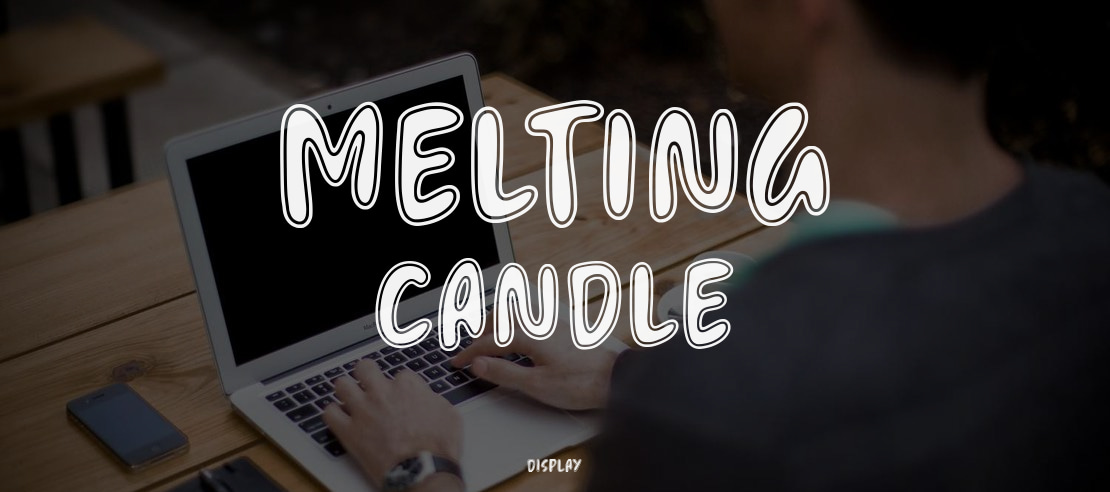 Melting Candle Font