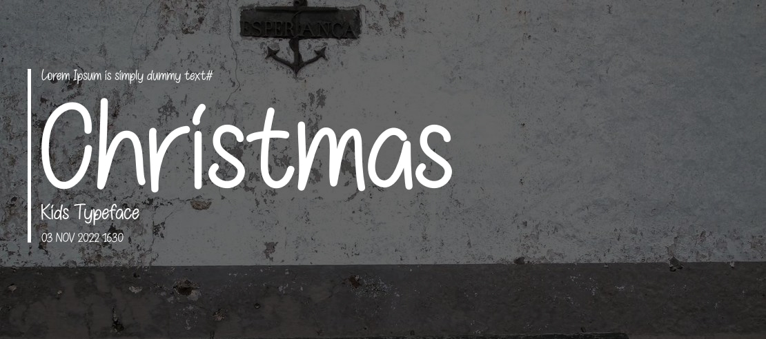 Christmas Kids Font