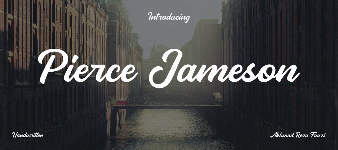 Pierce Jameson Font