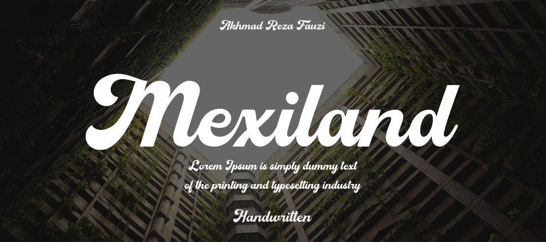 Mexiland Font