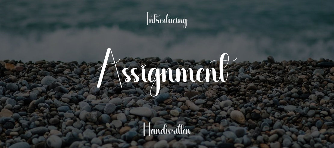 Assignment Font