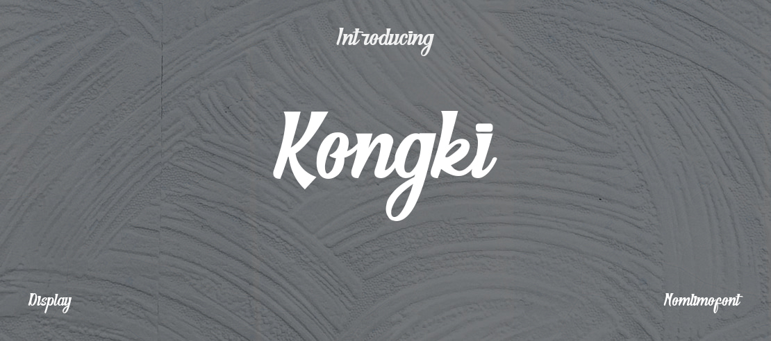 Kongki Font