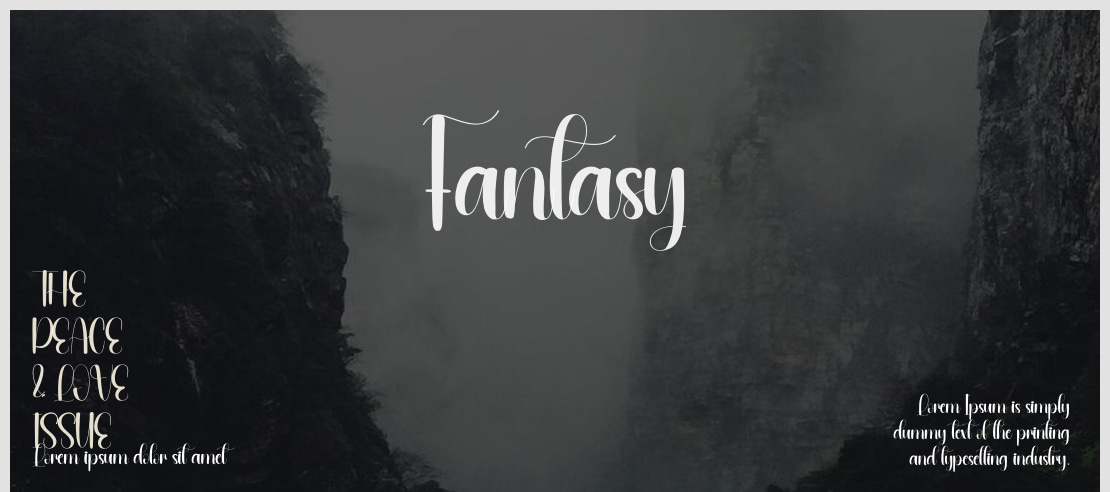 Fantasy Font