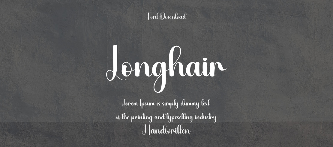 Longhair Font