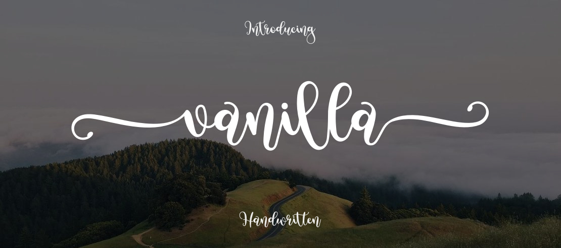 Vanilla Font