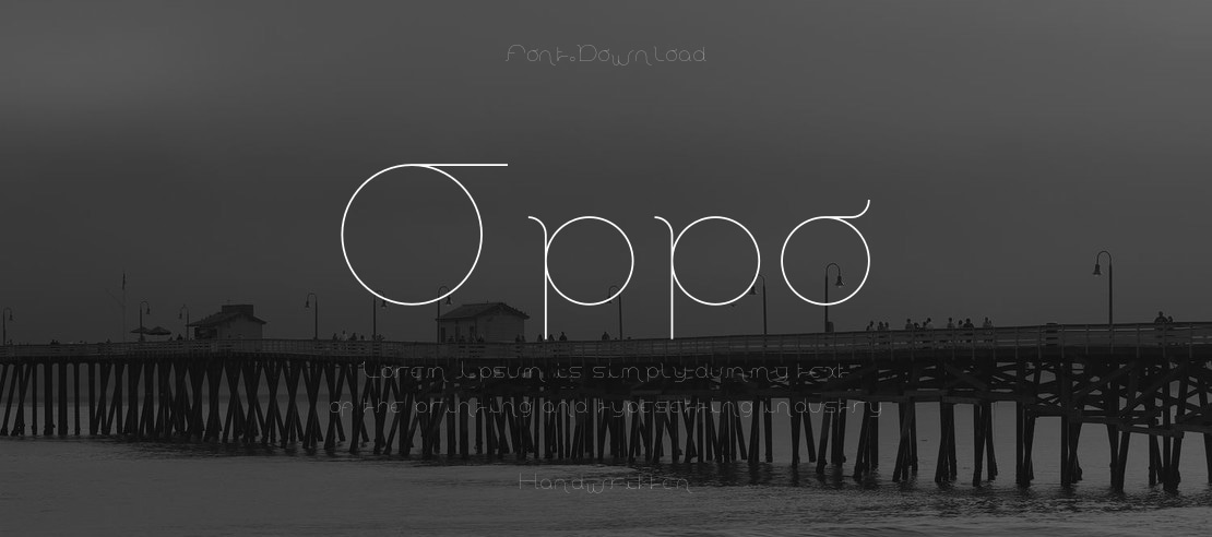 Oppo Font