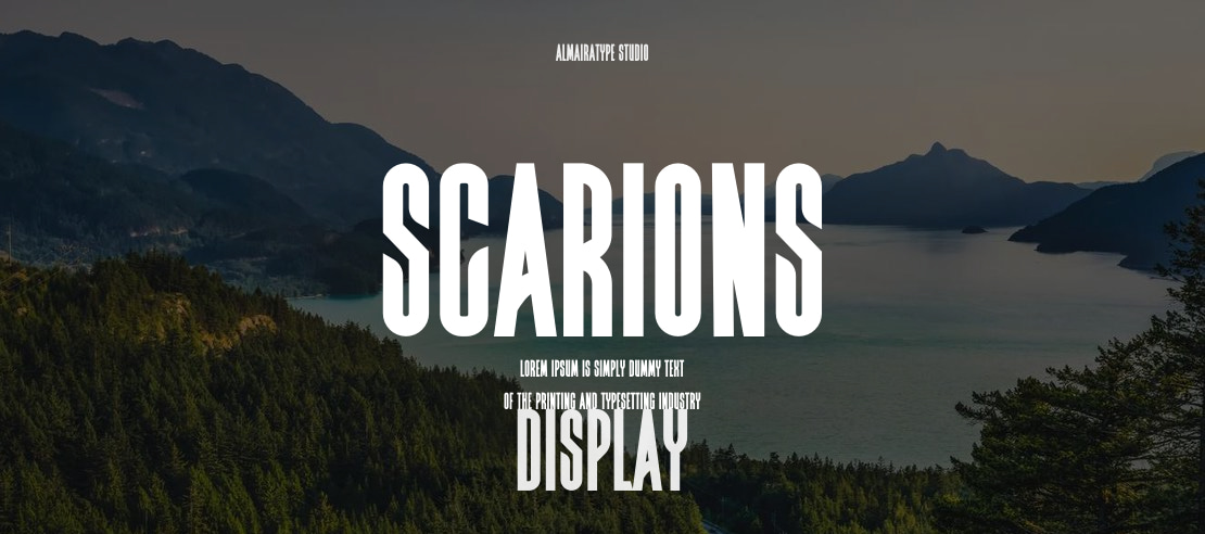 Scarions Font