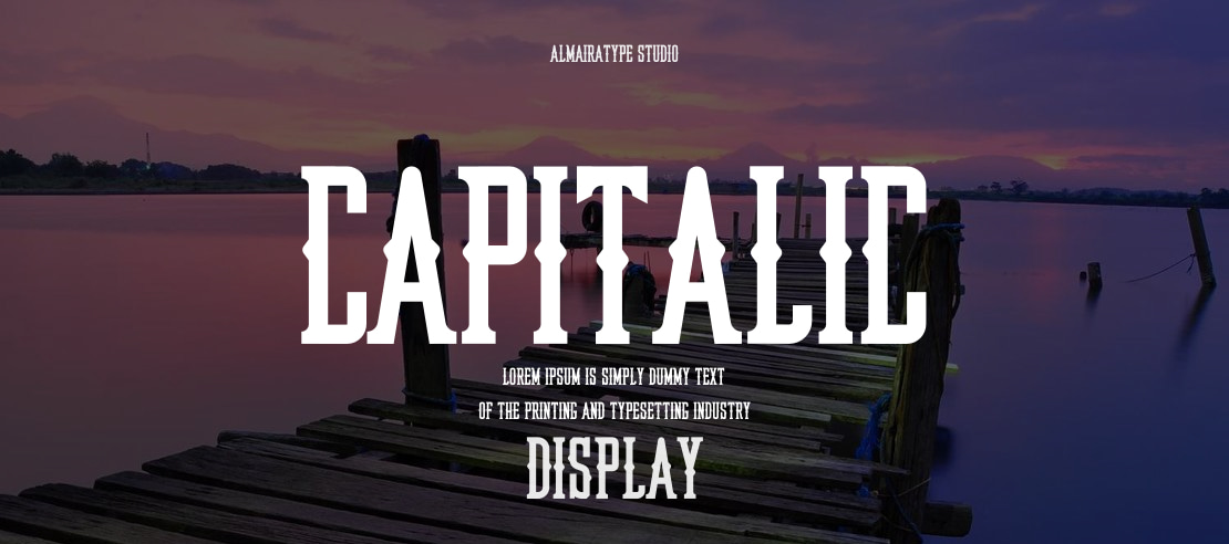 Capitalic Font