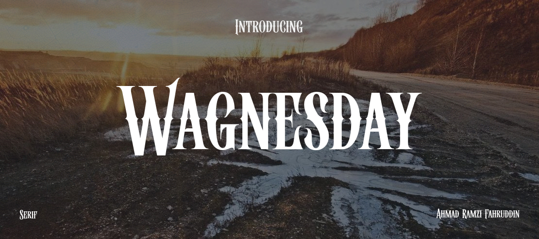 Wagnesday Font