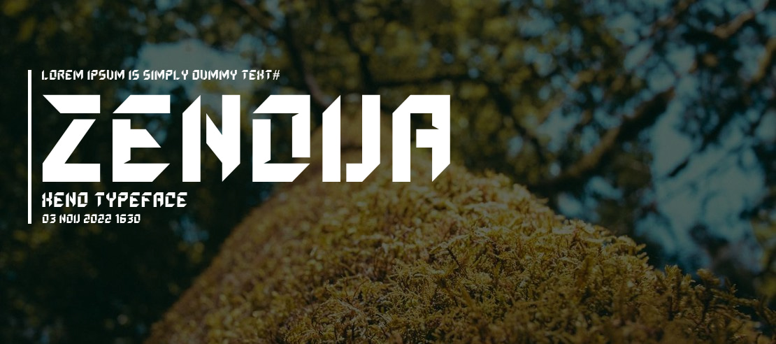 ZENOVA XENO Font