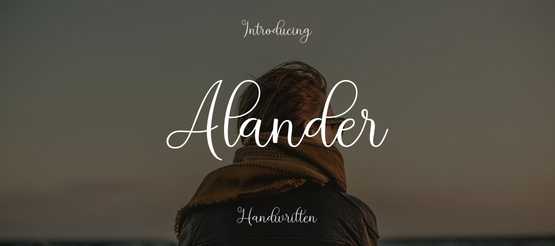 Alander Font