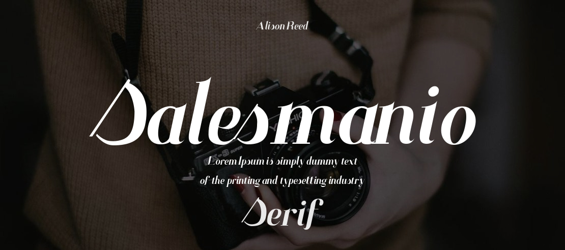 Salesmanio Font