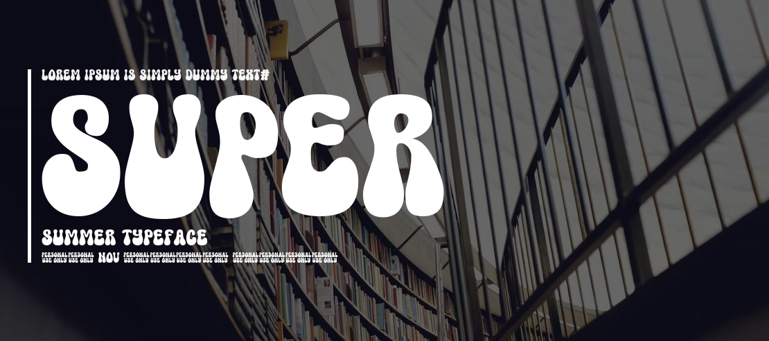 Super Summer Font