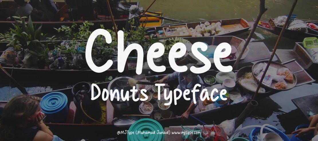 Cheese Donuts Font