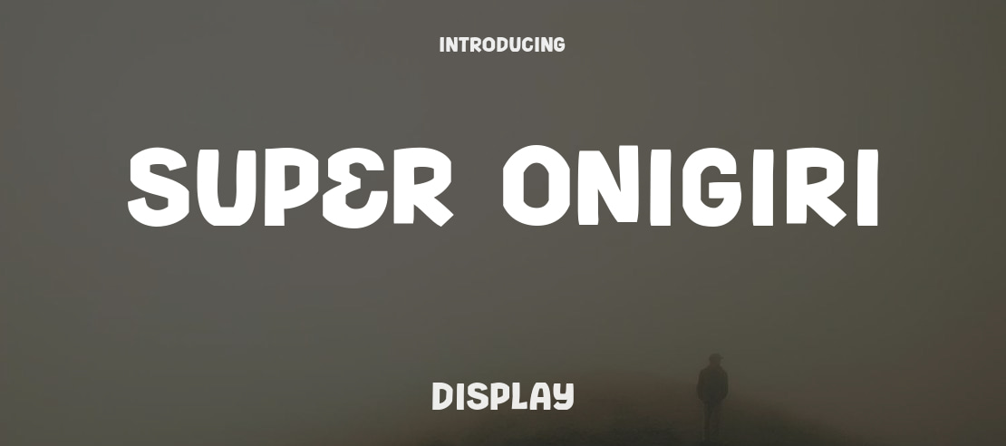 Super Onigiri Font